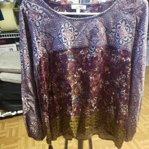 Mystree Long Sleeve Blouse